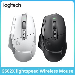 로지텍 G502 X LIGHTSPEED 무선 게이밍 마우스, HERO 25K, 25600 DPI, 13개 프로그래밍 가능 버튼, e스포츠 버전