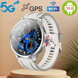 오리지널 H99 스마트워치 안드로이드 시계 1.95인치 AMOLED 스크린 남성용 스마트워치 8MP 회전 카메라 GPS WIFI 유심 슬롯 탑재
