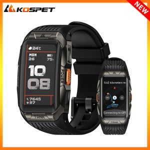 2025 KOSPET TANK X2 남성용 울트라 스마트 시계 3D 곡선 스크린 나침반 고도계 기압계 IP69K 5ATM 방수 1.64’’ AMOLED