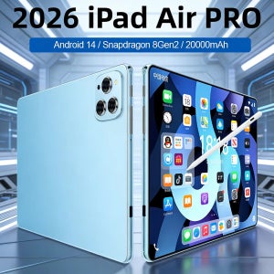 2026 오리지널 12인치 아이패드 에어 프로 5G 태블릿 PC 20000mAh 안드로이드 15 24GB 램 2TB 롬 5G 듀얼심 GPS 5K 4G 와이파이 네트워크 태블릿