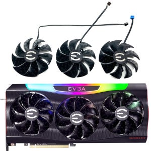 PLD09220S12H RTX3080 FTW3 울트라 게임용 GPU 팬, EVGA RTX3090, 3080TI, 3080, 3070TI, 3070 FTW3 울트라 게임용 비디오 카