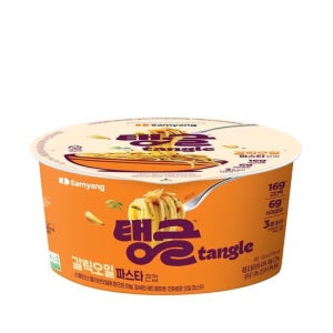 탱글 큰컵 갈릭오일파스타 100g