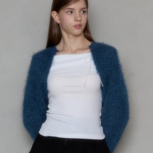 [핑크파인애플] MIDNIGHT MUSE KNIT BOLERO_BLUE m1037_1567001