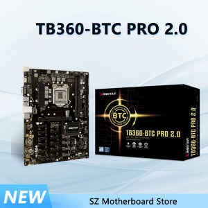TB360-BTC PRO 2.0 마더보드 소켓 1151 M.2 11x PCIe 3.0 X1 슬롯 인텔 B36 DDR4 32G 지원 9700KF 8700T 9600K 8600K 91