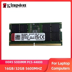 킹스톤 노트북 램 DDR5 16GB 32GB 5600MHz 262핀 1.1V SODIMM PC5-44800 Non-ECC Unbuffered DDR5 노트북 램