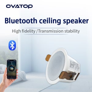 BS005D 미니 8ohm 고품질 전문 서라운드 사운드 블루투스 스피커 스마트 홈 시스템 스피커 천장 스피커