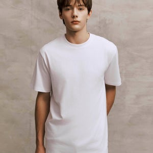 [지오다노] NEW 슬릿 레이어드 반팔티 024900 01024900