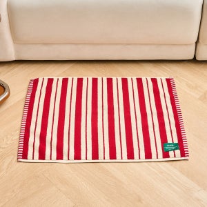 [모던하우스]STF 더블 스트라이프 타월발매트 RED 45X65cm BG9126027