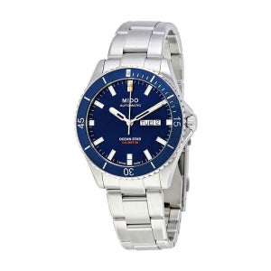 미도 오션 스타 캡틴 자동 남성 시계 블루 다이얼 M0264301104100 별 오토매틱 Ocean Star Captain Automatic Men s Watch 134590095