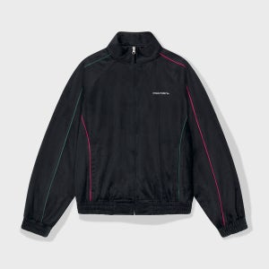 [위캔더스] VELVET TRACK JACKET (BLACK)