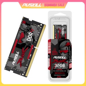 푸스킬 DDR4 메모리 램 노트북 32GB 16GB 8GB 4GB 3200 2666 2400 DDR3L 1.35V 1600 1333 Sodimm 노트북 메모리
