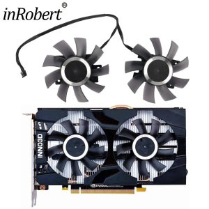 INNO3D RTX2070 8GB TWIN X2 블랙 골드 익스트림 에디션 2060 1660TI 그래픽 카드 냉각 팬용 75MM CF-12815S RTX 2070 VGA 팬