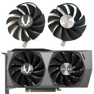 새로운 89MM 4PIN GA92S2U RTX 3060 트윈 에지 GPU 팬, ZOTAC GeForce RTX 3060 3060TI 트윈 에지 비디오 카드 냉각 팬용