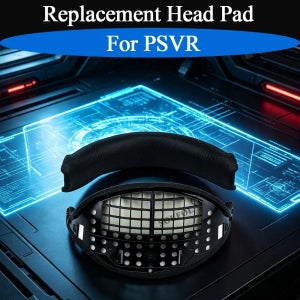 PSVR Gen1용 새로운 편안한 헤드 쿠션 VR 헬멧 내구성이 뛰어난 교체용 VR 헤드 패드 PSVR Gen1 액세서리용 통기성 디자인