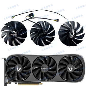 ZOTAC 슈퍼 트리니티 그래픽 비디오 카드용 냉각 선풍기, RTX4070, RTX4070ti, RTX4080, 신제품