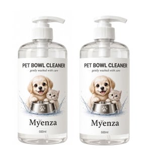 [마이엔자] 국산 반려동물세제 고양이 강아지 전용 효소 세정제  2개  500ml