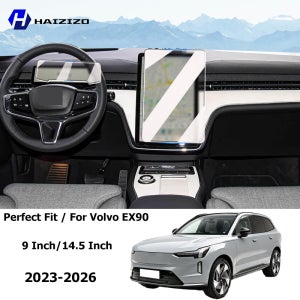 볼보 EX90 2023-2026 차량용 실내 눈부심 방지 스크린 보호 필름 콘솔 GPS 네비게이션 LCD 화면 강화유리 필름 개조