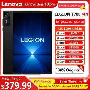 2025 뉴 레노버 LEGION Y700 4세대 게이밍 태블릿 스냅드래곤 8 엘리트 256GB 512GB 8.8인치 3040x1904 165Hz 화면 7600mAh 안드로이드 탭