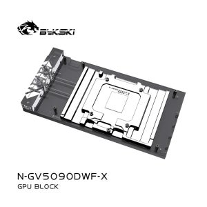 GIGABYTE RTX5090D GAMING / WINDFORCE OC 32G 그래픽 카드용 Bykski N-GV5090DWF-X GPU 블록 3층 구조 설계