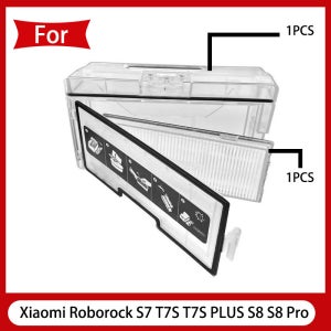 샤오미 로보락 로봇 진공 청소기 먼지통, 예비 부품, S7 T7S T7S 플러스 S8 S8 프로
