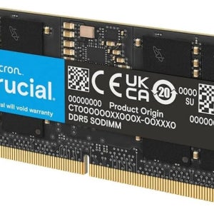 마이크론 크루셜 Crucial 노트북 DDR5 64GB RAM SODIMM 262핀 관부가세포함 64GB 5600MHz