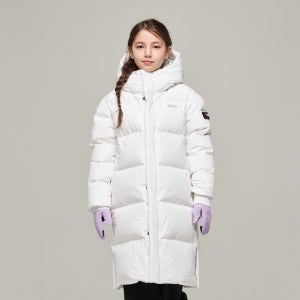 내셔널지오그래픽 키즈 키즈 K244UDW320 카이만 구스 헤비 다운 점퍼 IVORY