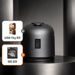 쿠첸 패킹+쌀10kg123 티탄 컬렉션 X 듀얼 10인용 IH밥솥 CRT-XPD1040TETS