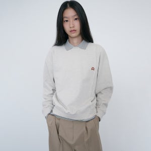 던스트 UNISEX DUNST LOGO CREASE SWEATSHIRT_UDTS6C103