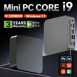 2026 신형 미니 PC 코어 I9 10980HK 윈도우 11 프로 데스크탑 PC 게이밍 컴퓨터 32GB 램 1TB/2TB SSD WiFi6 BT5.2 4K HD 게이밍 미니 PC