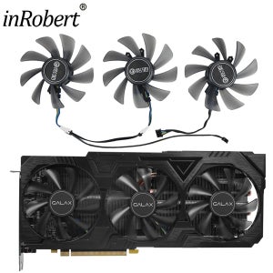 Galax RTX 2070 Super EX 게이머 블랙 에디션 그래픽 비디오 카드 냉각용 85mm FD9015U12S RTX2070S 쿨러 팬 교체