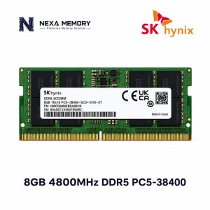 SK하이닉스 노트북 메모리 DDR5 8GB 4800 PC5 38400 SODIMM