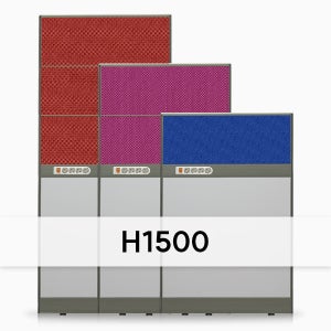 45T AL 패브릭 멀티탭 파티션 H1800 공간분리 회의실 회사용