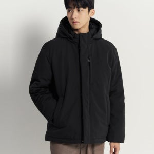 [빈폴 멘] 논퀼팅 다운 재킷 - 블랙 BC5X38C265