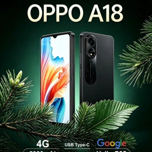 OPPO A18 4G/듀얼심 글로벌 패스 스마트폰 Helio G85 프로세서 800만 화소 메인 카메라 카메라폰 8GB+256GB 메모리