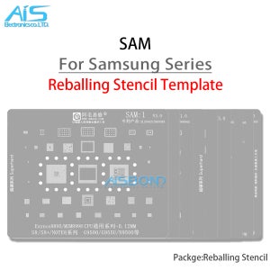 삼성 모든 갤럭시 시리즈 용 Amaoe BGA Reballing 스텐실 전체 범위 Exynos Snapdragon CPU 전원 충전기 RF IC Tin Net Repair
