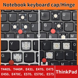Lenovo ThinkPad T440S T440P E431 E470 E475 E470C E570 E570C E575 캡 키캡 및 힌지 교체 용 키보드 노트북