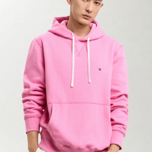 TOMMY HILFIGER MEN 에센셜 시즈널 플리스 후디 T12G7TPO560MT1TOX