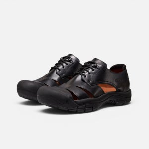 [킨] [NOCTURNAL FORMAL PACK] 뉴포트 옥스포드 남성 샌들 BLACK KNSO6F976BK