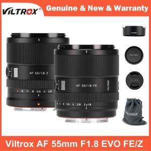 Viltrox 55mm F1.8 EVO 소니 E/니콘 Z 마운트 A7IV A7C II A7RV A7CR ZV-E1 FX30 Z6 III Zf Z7 II Z50 II 용 AF 풀프레