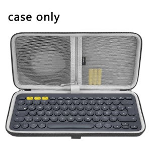 Geekria K380 무선 키보드 휴대용 케이스, 소형 컴팩트 키보드용 보호 여행용 가방