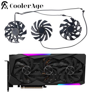 기가바이트 AORUS GeForce RTX 3060 Ti 3070 MASTER 그래픽 카드 교체 선풍기, RTX3060Ti, RTX3070 비디오 카드 선풍기, 신제품