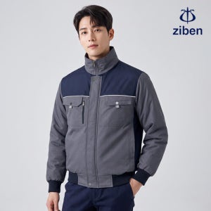 지벤 근무복 추동복 겨울 작업복 패딩점퍼 ZB-J1451