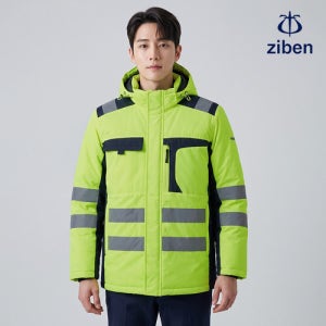 지벤 근무복 추동복 겨울 작업복 패딩점퍼 ZB-J2056
