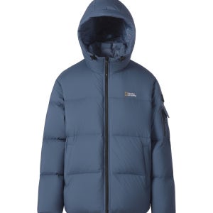 내셔널지오그래픽 N264UDW880 골든몰 후디 구스다운 점퍼 MOON BLUE