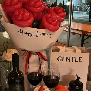 (완제품) 기념일 생일 웨딩 풍선 꽃다발 선물 촬영소품 브라이덜샤워, 파티하람