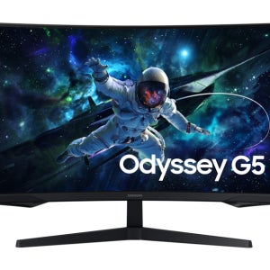 삼성전자 오디세이 G5 G55C QHD 165Hz 커브드 (LS32CG554) LS32CG554EKXKR