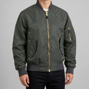 로스코 라이트웨이트 MA-1 세이지 그린 플라이트 자켓