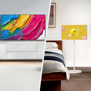 LG QNED AI + LG 스탠바이미 2 Max 86QNED75AEA + 32LX6BEGA