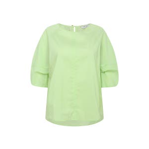 [더아이잗] 턱 래글런 슬리브 블라우스 (LIGHT GREEN) IR7A0BL371