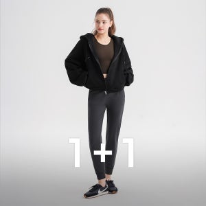 제로 추리닝바지 기모 여자 조거팬츠 1+1 스포츠웨어